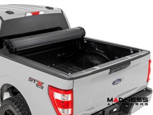 Ford F-150 Bed Cover - Roll Up - Hard Cover - 5'7" Bed - F-150/Lightning (15-24) Ford F-150 Bed Cover - Roll Up - Hard Cover - 5'7" Bed - F-150/Lightning (15-24)